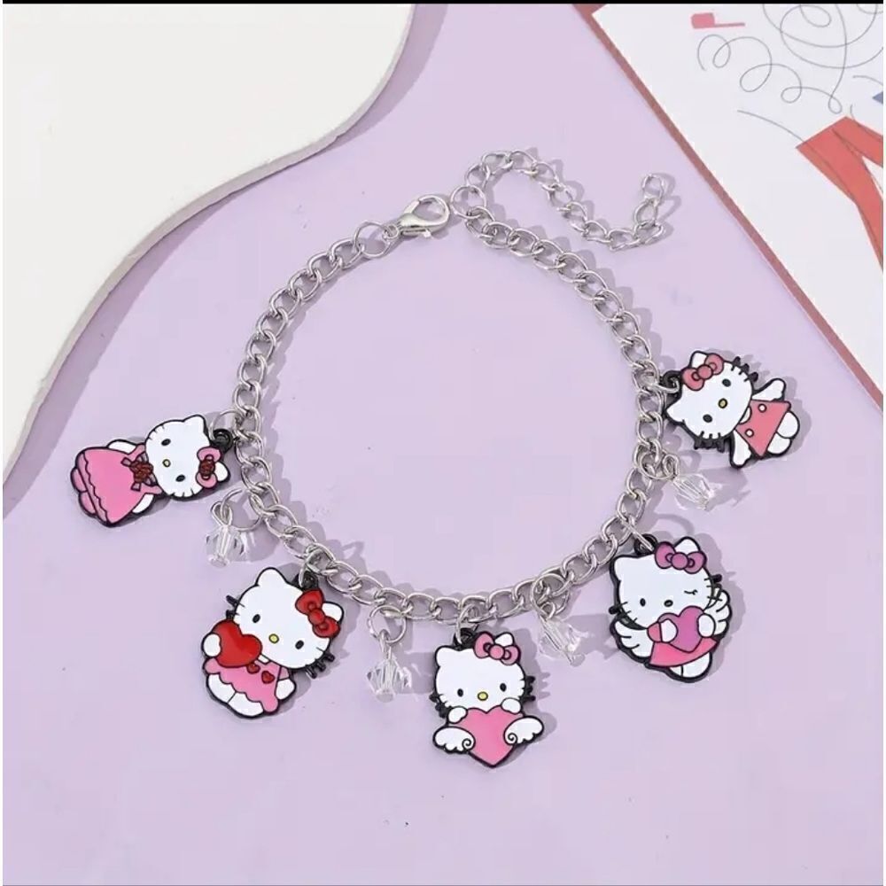 Hello Kitty Charm Bracelet - Picture 2 of 6